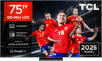 TCL 98Q6C TV 98 Inch QD-Mini LED 4K Smart TV, 1000 nits, 144Hz Motion Clarity Pro, Onkyo 2.1, Game Master, FreeSync, Google TV, Dolby Vision IQ and Atmos