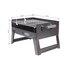 Cofan Barbacoa De Carbón Portátil | Parrilla De Acero Cromado | Barbacoa Plegable | Con Asas Laterales | Ideal Para Camping, Jardín Y Terraza | Medidas: 45,5 X 34,5 X 31,5 Cm