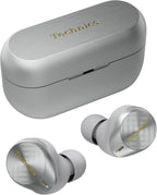 Technics EAH-AZ80E-A Noise Cancelling Wireless Earbuds, Bluetooth, In-Ear Headphones with Microphone, Customizable Fit, Up to 7 Hours Playtime, Midnight Blue