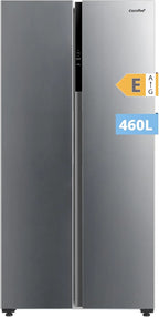 Comfee ' RCB169DK2(E) Refrigerator with Freezer/Height 150cm/Low Frost/Adjustable Temperature Refrigerator/LED Light/195 kWh/year/115L Refrigerator/59L Freezer/Black