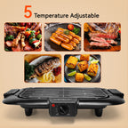 Barbacoa Grill Eléctrico Sin Humo, 2000w, 812196