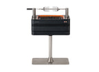 2026 Barbacoa de Carbón con Encendido Eléctrico – 1400W Fast Flame Ignition™ – Incluye Rosticero (15 kg) y Soporte de Pie
