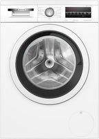 Bosch Washing Machine, Free Installation, 8 kg, Series 6, EcoSilence, Anti-Fingerprint Steel, WUU28T8XES