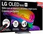 LG OLED65C54LA - TV 65", OLED EVO 4K, Smart TV AI C5, WebOS 25, Super Upscaling, Dolby Vision and Dolby Atmos, AMD FreeSync, Alexa/Google Assistant, Black