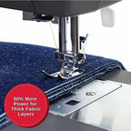 Singer Heavy Duty 4432 Mechanical Sewing Machine, 32 Stitches, Powerful Motor, Automatic Eyelet, Automatic Threader, Stainless Steel Reinforcement Plate