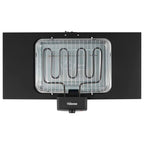 Barbacoa Eléctrica Con Soporte Bq-2870 Negra 2000 W Tristar