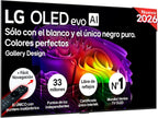 LG OLED65C54LA - TV 65", OLED EVO 4K, Smart TV AI C5, WebOS 25, Super Upscaling, Dolby Vision and Dolby Atmos, AMD FreeSync, Alexa/Google Assistant, Black