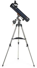 Celestron 31051 AstroMaster 130EQ, Telescopio reflector newtoniano con accionamiento por motor, azul oscuro