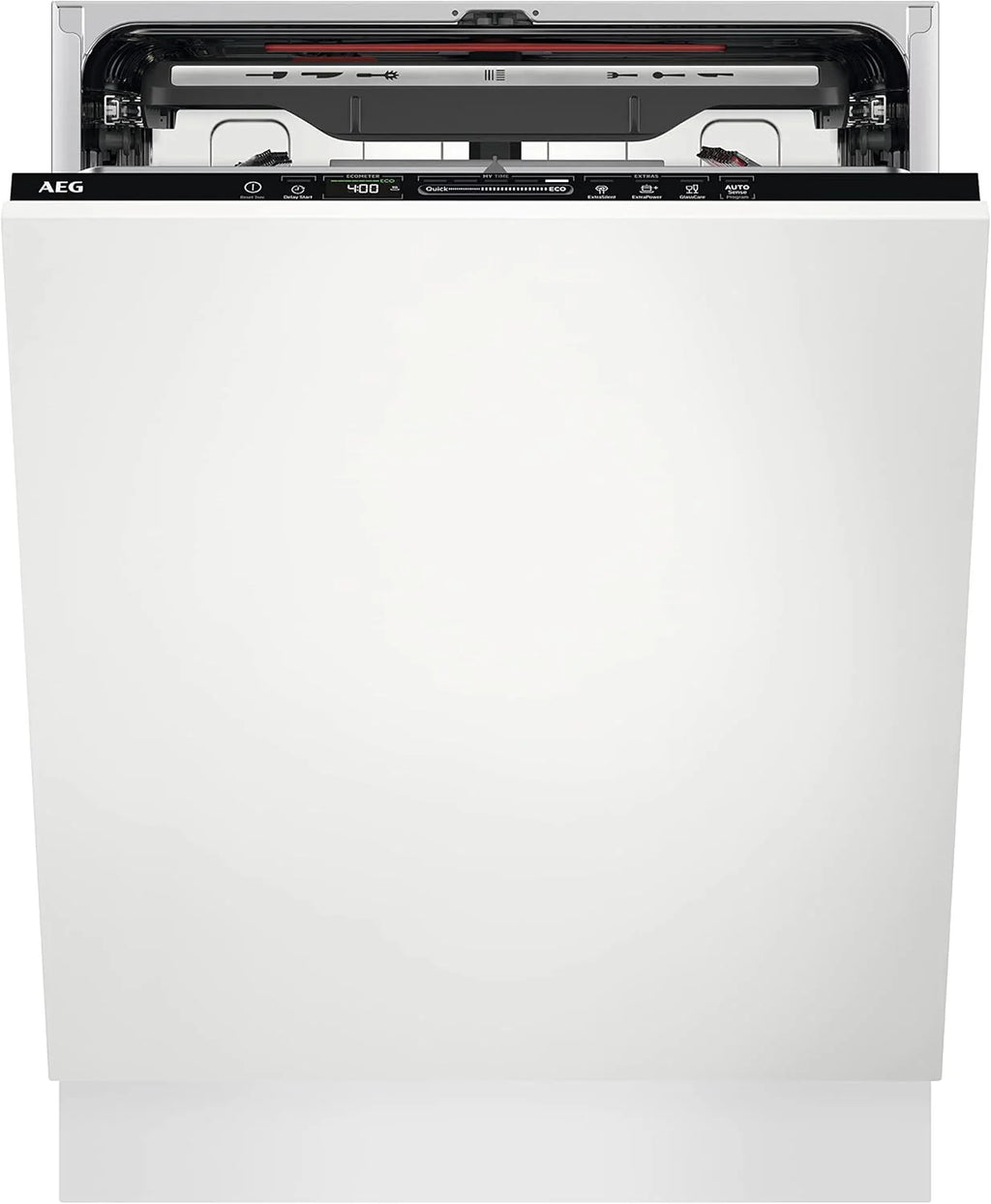 AEG FSB64907Z Integrated Dishwasher, 60 cm, 14 Place Settings, AirDry Drying, Satellite Sprinkler Arm, Glassware, 7 Programs, 3 Temperatures, 44 dB(A), 6000 Series, Class C