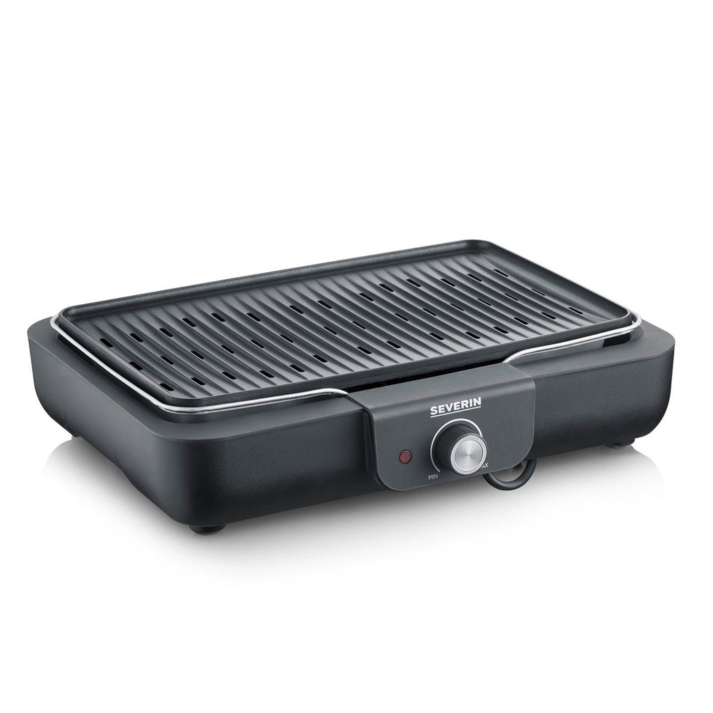 Barbacoa De Mesa Con Placa Para Asar Severin Pg 8556 - 2300 W Negro