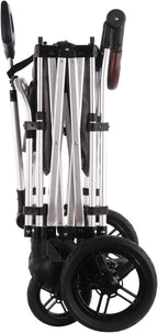 FUXTEC FX-CTL900 Premium Grey, Original Folding Trolley for Children, Ideal Garden, Beach or City, Push or Pull, Load up to 75 kg.