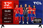 TCL 50V6C TV 50 Inch 4K Smart LED TV, HDR, Google TV, Dolby Audio, Alexa and Google Assistant, Chromecast Built-in, Motion Clarity