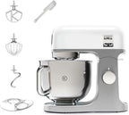 Kenwood kMix KMX750AB – Multifunction Kitchen Processor, 1000 W, 5 L Metal Bowl with Handle, Dough Hook, Rods, Mixing K, Stainless Steel, 6 Speed, Black