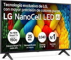 LG 65UA73006LA - TV 65", UHD 4K, WebOS 25, Ultimate IA, HDR10 Pro, Super Upscaling, Dolby Digital Plus, Google Assistant, Black