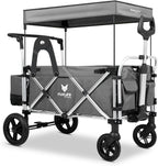 FUXTEC FX-CTL900 Premium Grey, Original Folding Trolley for Children, Ideal Garden, Beach or City, Push or Pull, Load up to 75 kg.