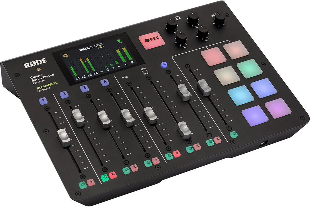 RØDE RØDECaster Pro, all-in-one production solution for podcasts