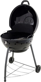 Char-Broil Kettleman Charcoal Barbecue - Kettle Charcoal Grill, TRU-Infrared Technology, Removable Ash Tray - Optimal for Outdoor, Garden & Patio Cooking