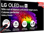 LG OLED65C54LA - TV 65", OLED EVO 4K, Smart TV AI C5, WebOS 25, Super Upscaling, Dolby Vision and Dolby Atmos, AMD FreeSync, Alexa/Google Assistant, Black
