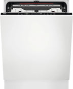 AEG FSB64907Z Integrated Dishwasher, 60 cm, 14 Place Settings, AirDry Drying, Satellite Sprinkler Arm, Glassware, 7 Programs, 3 Temperatures, 44 dB(A), 6000 Series, Class C