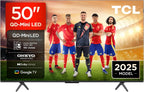 TCL 98Q6C TV 98 Inch QD-Mini LED 4K Smart TV, 1000 nits, 144Hz Motion Clarity Pro, Onkyo 2.1, Game Master, FreeSync, Google TV, Dolby Vision IQ and Atmos