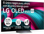 LG OLED65C54LA - TV 65", OLED EVO 4K, Smart TV AI C5, WebOS 25, Super Upscaling, Dolby Vision and Dolby Atmos, AMD FreeSync, Alexa/Google Assistant, Black