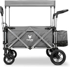 FUXTEC FX-CTL900 Premium Grey, Original Folding Trolley for Children, Ideal Garden, Beach or City, Push or Pull, Load up to 75 kg.
