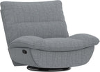 FLEXISPOT XC6 Sillón Relax, Sófa Giratorio con Función Balancín, Sillon TV con Respaldo Ajustable, Silla Reclinable para Dormitorio, Salón y Cine en Casa (Beige)