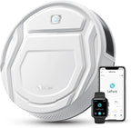 Lefant M210 Pro Robot Vacuum Cleaner, 2200 Pa Suction, 120 Min Autonomy, Tangle-Free Robot Vacuum Cleaner, Thin, Ideal for Pet Hair, Low Hair Carpets, Wi-Fi/App/Alexa, Grey