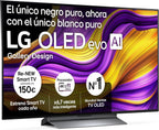 LG OLED65C54LA - TV 65", OLED EVO 4K, Smart TV AI C5, WebOS 25, Super Upscaling, Dolby Vision and Dolby Atmos, AMD FreeSync, Alexa/Google Assistant, Black