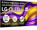 LG OLED65C54LA - TV 65", OLED EVO 4K, Smart TV AI C5, WebOS 25, Super Upscaling, Dolby Vision and Dolby Atmos, AMD FreeSync, Alexa/Google Assistant, Black