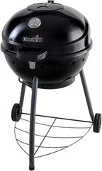 Char-Broil Kettleman Charcoal Barbecue - Kettle Charcoal Grill, TRU-Infrared Technology, Removable Ash Tray - Optimal for Outdoor, Garden & Patio Cooking