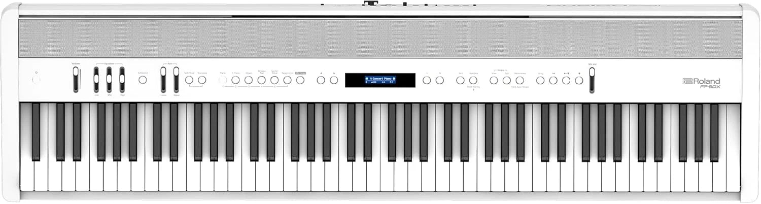 Roland FP-10 - Compact 88 note digital piano with sounds from SuperNATURAL Piano and keyboard with authentic acoustic sensations | Ideal for playing at home, studying and learning correct techniques