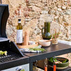 Barbacoa 4 Quemadores, Cocina Exterior, Negro