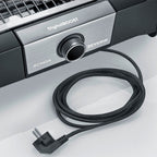 Barbacoa Grill Eléctrica Pantalla Oled Digital Boost S Con Patas Negro Pg 8118 Severin