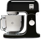 Kenwood kMix KMX750AB – Multifunction Kitchen Processor, 1000 W, 5 L Metal Bowl with Handle, Dough Hook, Rods, Mixing K, Stainless Steel, 6 Speed, Black