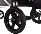 FUXTEC FX-CTL900 Premium Grey, Original Folding Trolley for Children, Ideal Garden, Beach or City, Push or Pull, Load up to 75 kg.
