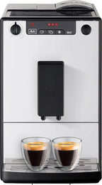 Melitta, Solo E950-222, Superautomatic Coffee Maker with Grinder, 15 Bars, Espresso Bean Coffee, Automatic Cleaning, Customizable, Pure Black