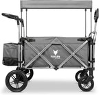 FUXTEC FX-CTL900 Premium Grey, Original Folding Trolley for Children, Ideal Garden, Beach or City, Push or Pull, Load up to 75 kg.