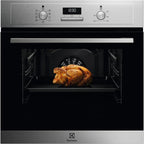 Electrolux Multifunction Oven EOF6P54TX, 72 L, Grill Function, 1000W, SurroundCook Technology, Pyrolytic Cleaning, LED Display, Retractable Controls, Telescopic Rails, Inox, Made in DE