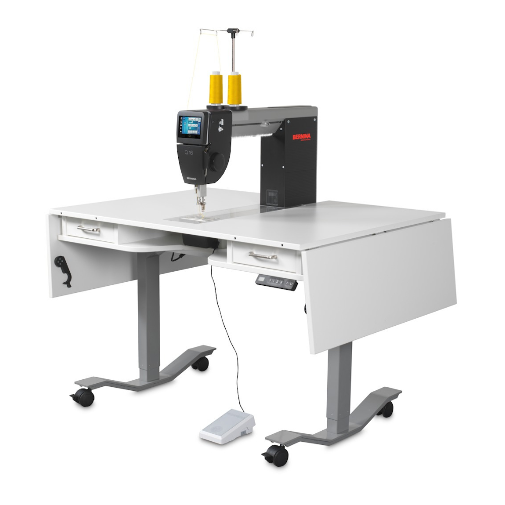Bernina Q16 Plus Longarm Quilting Machine with Electric Lift Table