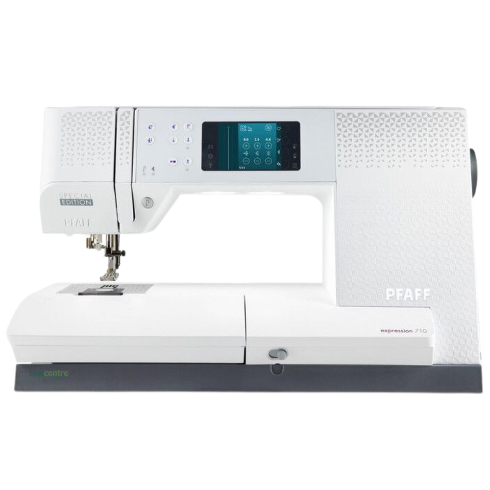 Pfaff Expression 710 Sewing Machine Arctic White + £100 FOOT SET