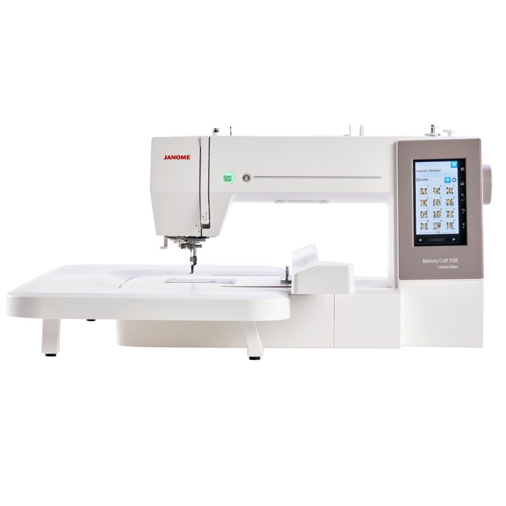 Janome MC550E LE + FREE Artistic Jr Embroidery Software worth £379