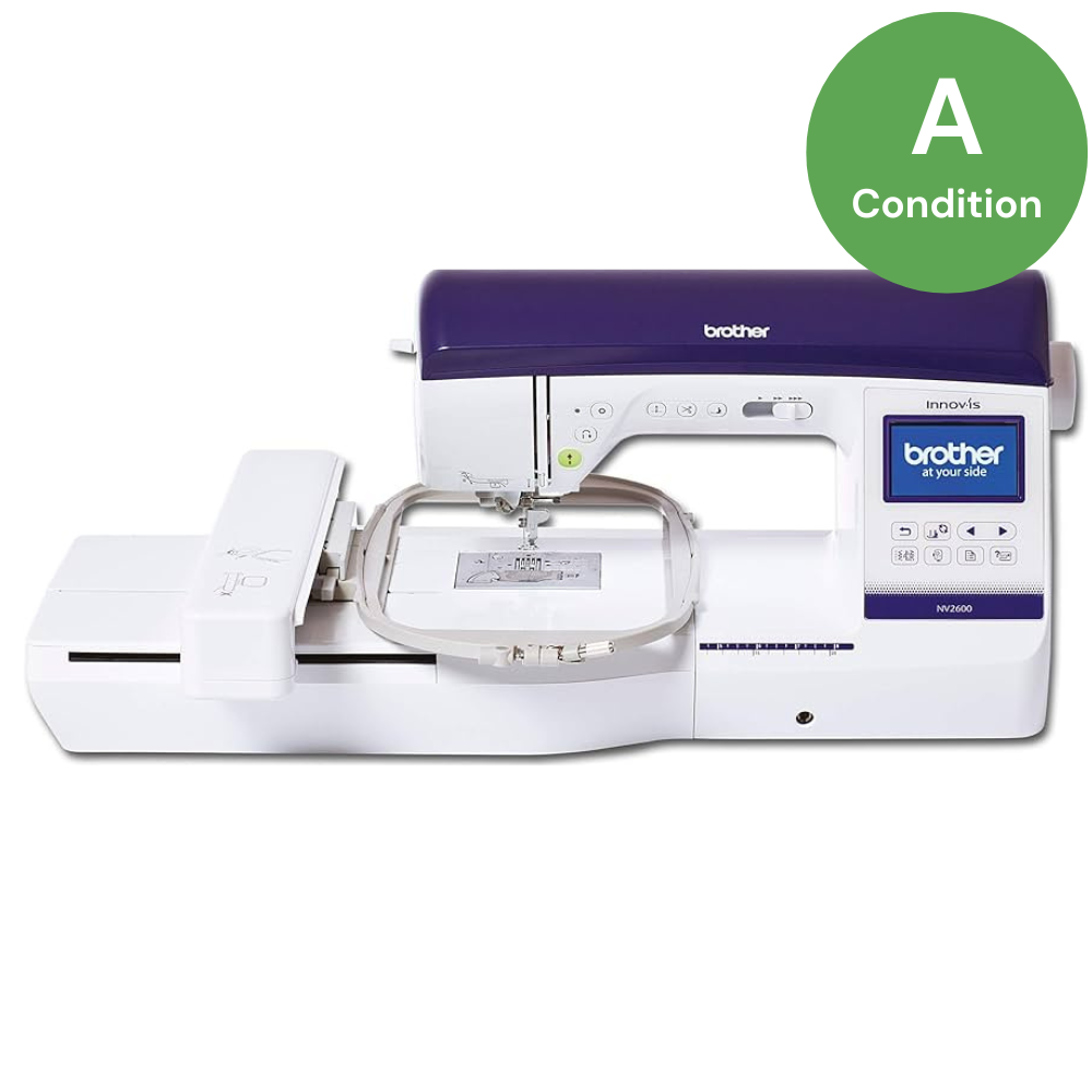 Brother Innovis NV 2600 Sewing Machine and Embroidery Unit - "A" Condition Reconditioned