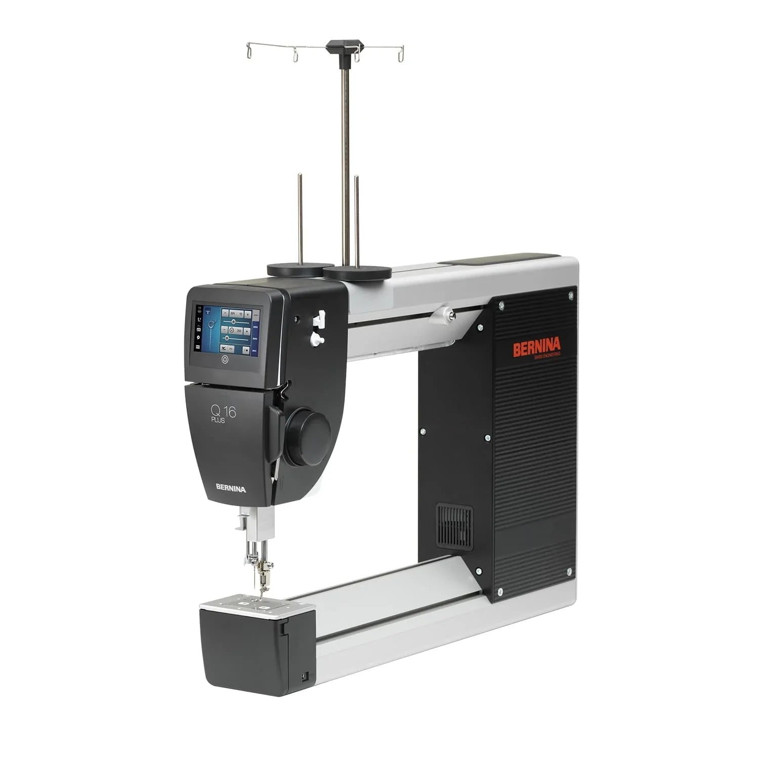 Bernina Q16 Plus Longarm Quilting Machine with Height Adjustable Foldable Table