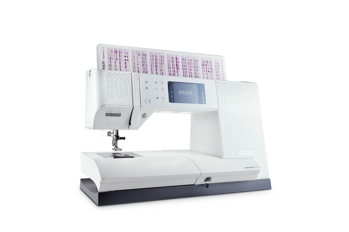 Pfaff Expression 710 Sewing Machine Arctic White + £100 FOOT SET