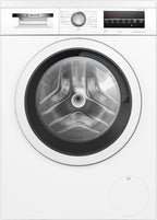 Bosch Washing Machine, Free Installation, 8 kg, Series 6, EcoSilence, Anti-Fingerprint Steel, WUU28T8XES
