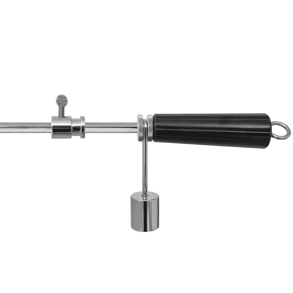 Espetón Para Asados Y Barbacoa Con Motor Acero 1200 Mm Vidaxl