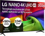 LG 43UA73006LA - TV 43", UHD 4K, WebOS 25, Ultimate IA, HDR10 Pro, Super Upscaling, Dolby Digital Plus, Google Assistant, Black