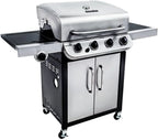 Char-Broil Convective 440 S Gas Barbecue with 4 Burners, Cast Iron Grates, Stainless Steel Burners - Ideal for Outdoor Cooking, Garden and Patio