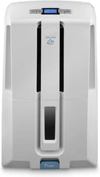 De'Longhi Tasciugo AriaDry Light – Portable Dehumidifier with Zeolite Technology and Ionizer, Removes up to 6 L/Day, Dry Clothes, Anti-Mould and Quiet, Swing and Timer Function, Grey (DNS65)